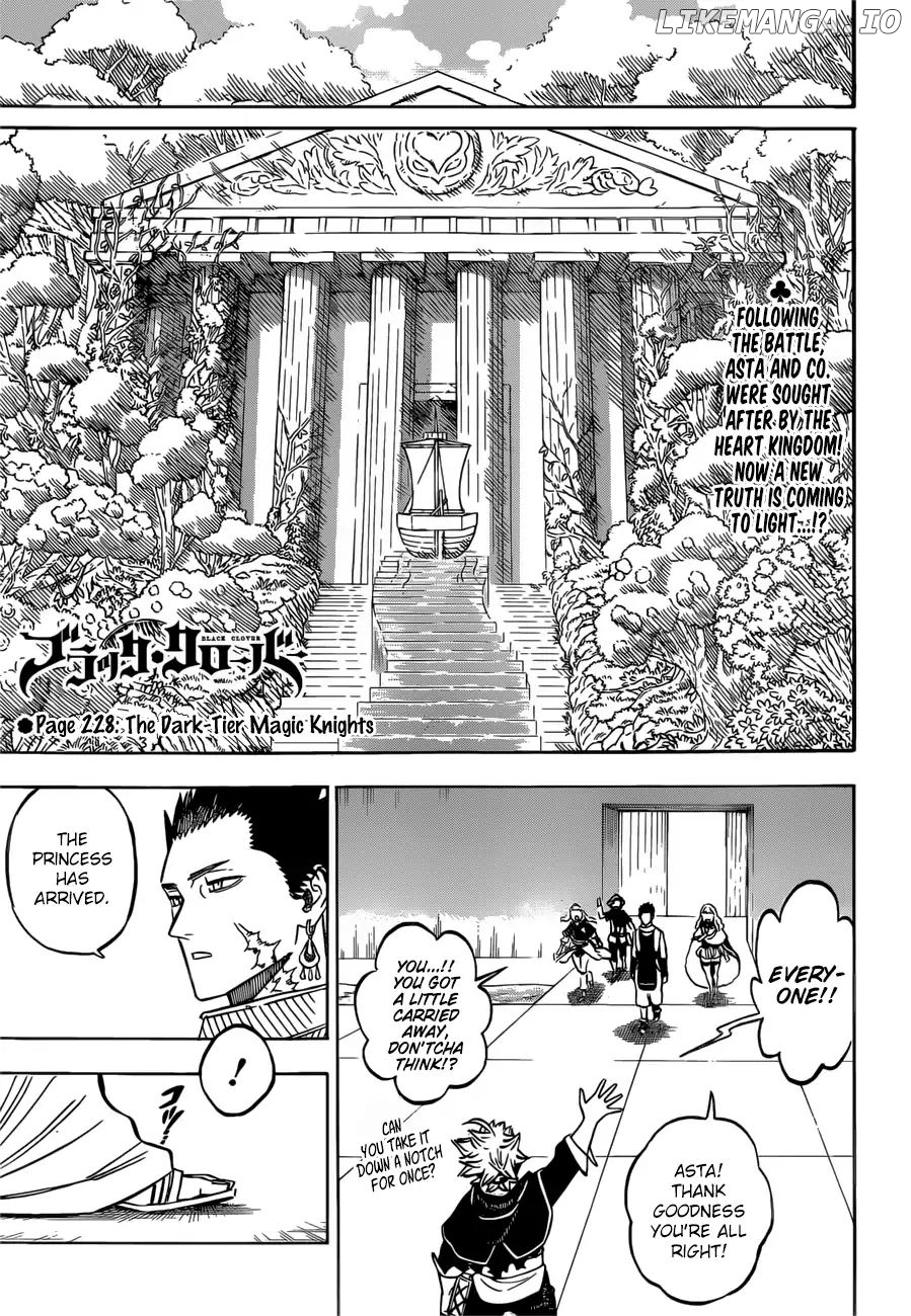 Black Clover chapter 228 image 01